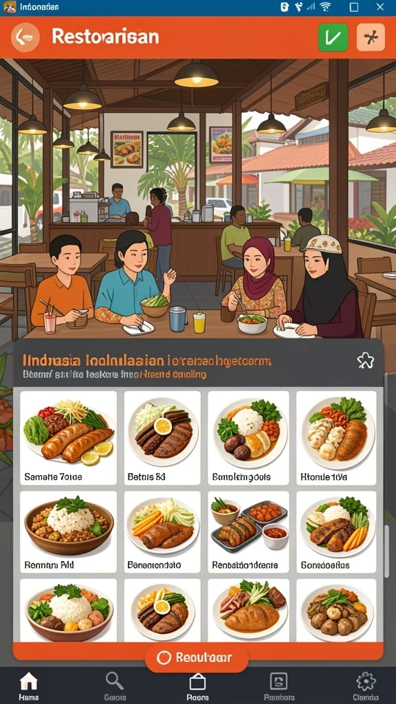 dewagaruda - Karakter yang dapat dikustomisasi dengan berbagai pilihan.