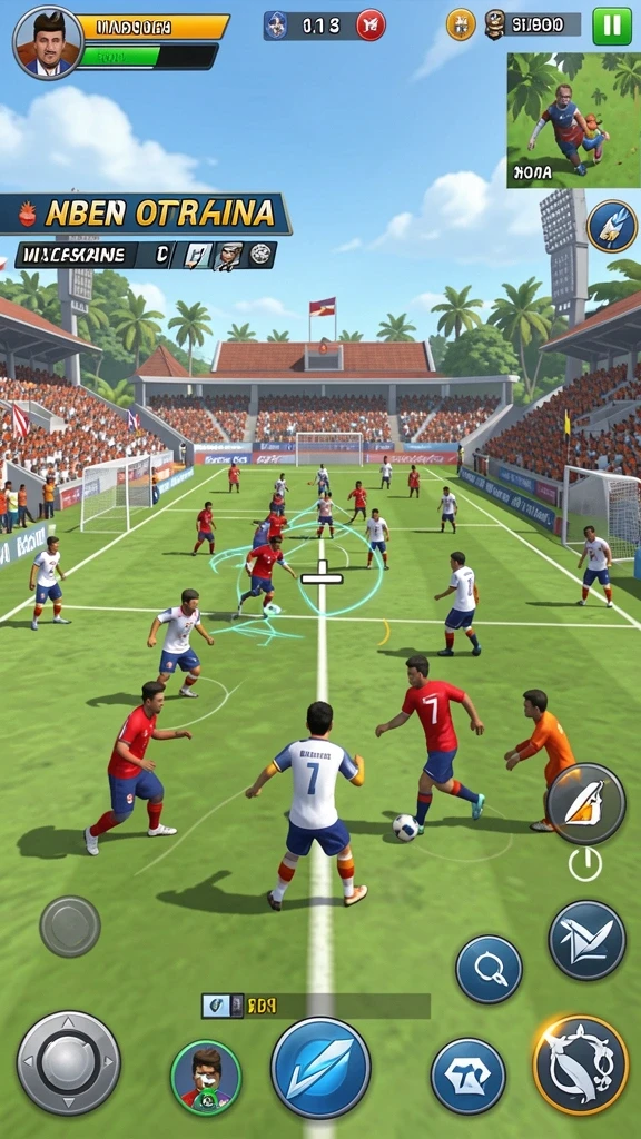 ledakgg - Screenshot menunjukkan karakter utama dalam aksi menarik.