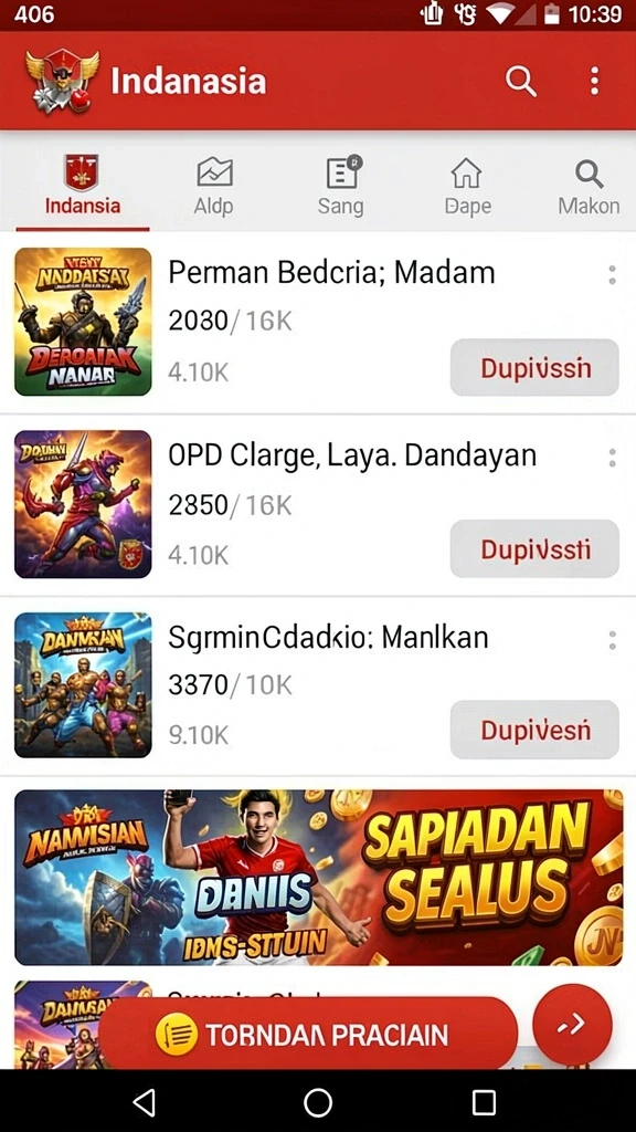 ungutoto - Momen seru dalam permainan saat bersaing dengan pemain lain.